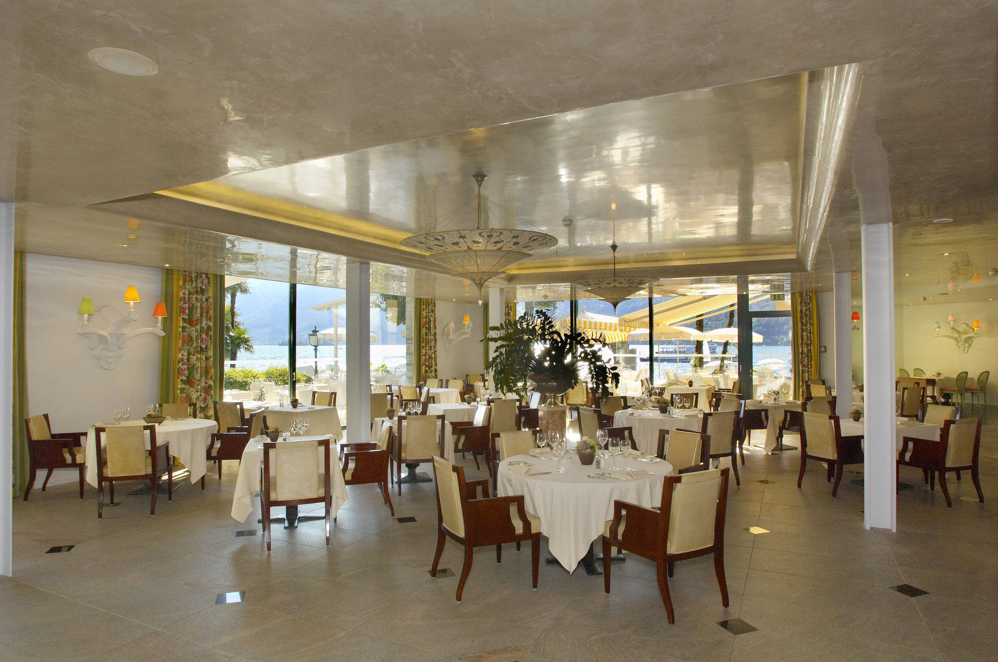Hotel Eden Roc - The Leading Hotels Of The World 아스꼬나 레스토랑 사진